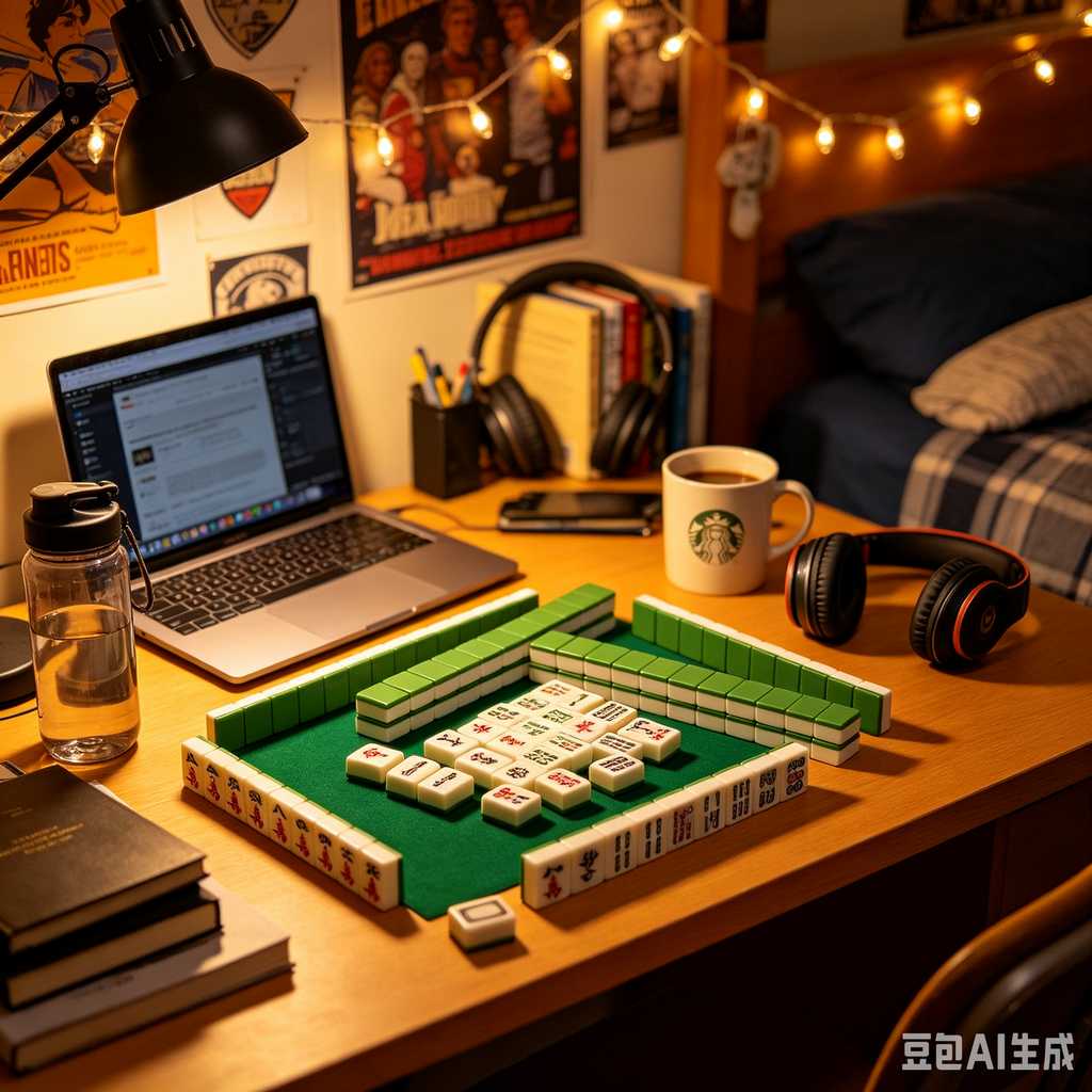 engraved texture mahjong tiles
