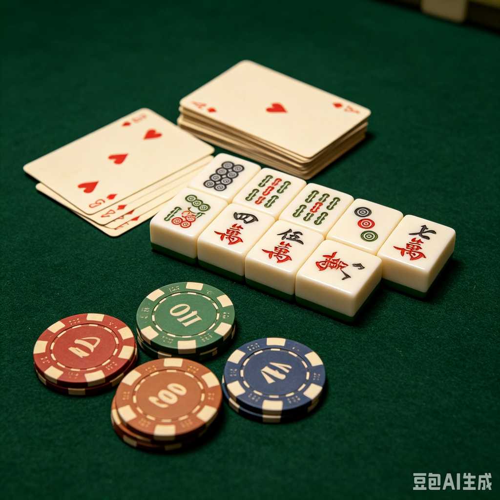 fine carving mahjong set