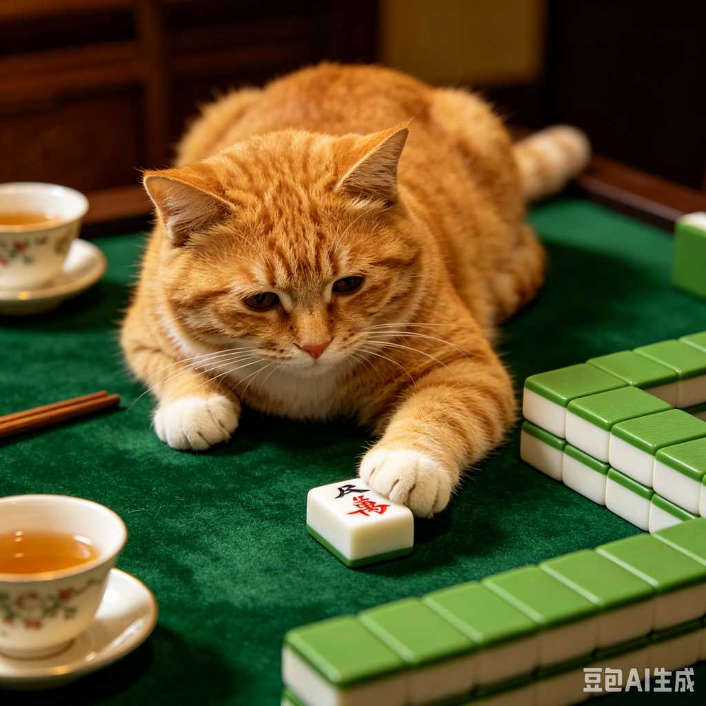 mahjong table mat